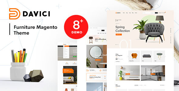 Davici Ultimate Magento 2 Theme | RTL Supported
