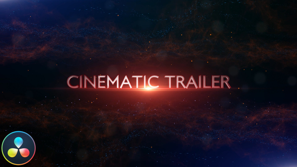 Cinematic Trailer Titles - DaVinci Resolve