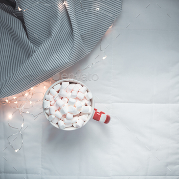 Christmas or New Year morning in bed concept / Photodune, Misc