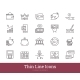 Money Payment Financial Business Linear Icons Set - GraphicRiver Item for Sale