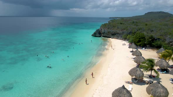 Cas Abou Beach Curacao on the Caribbean Island of Curacao Playa Cas Abou in Curacao Caribbean