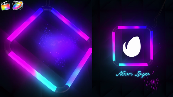 Neon Logo Reveal alt