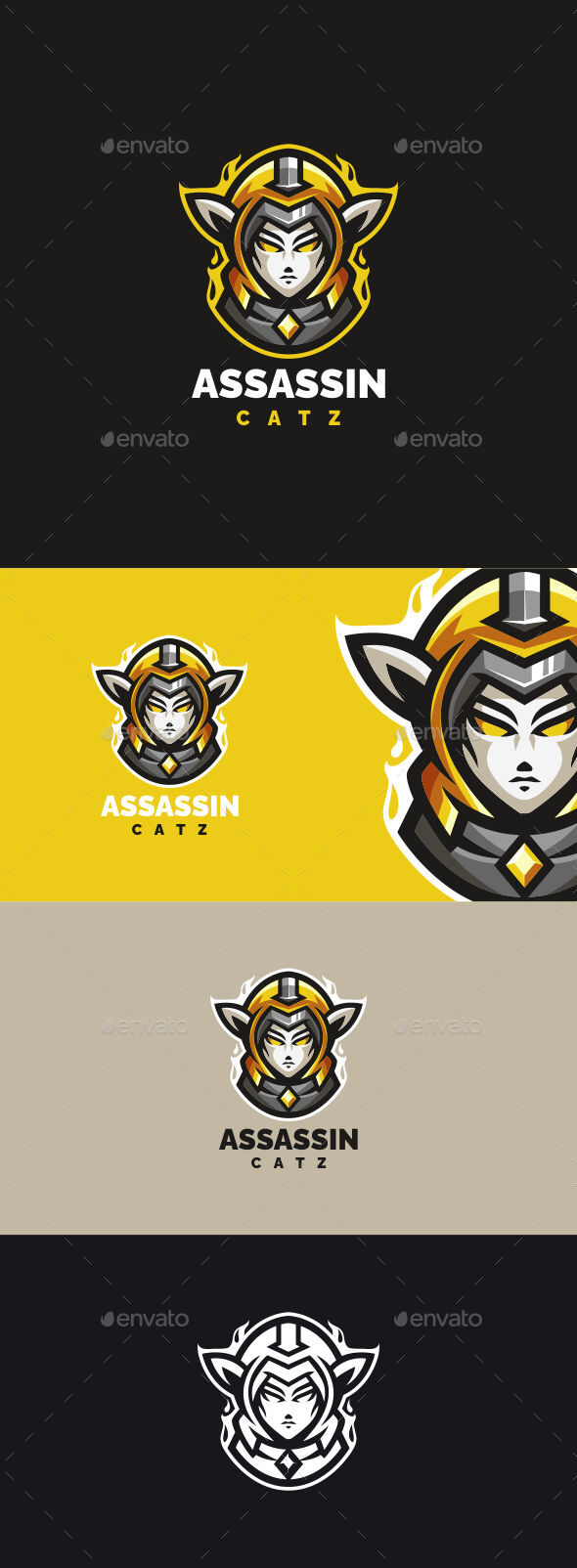 Assassin Girl Logo
