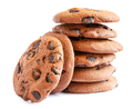 Stack of oatmeal cookies with chocolate - PhotoDune Item for Sale