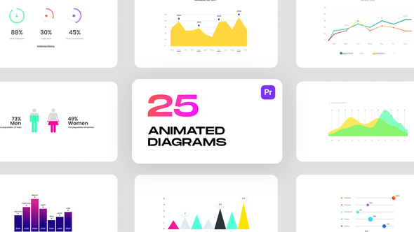 Animated Diagrams for Premiere Pro