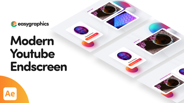 Modern Youtube Endscreens Pack