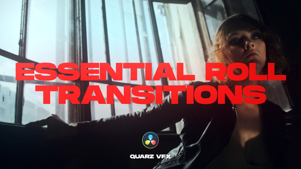 Essential Roll Transitions for DaVinci Resolve