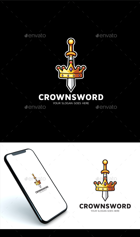 Crown Sword Logo
