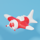 Cartoon Airplane 3D model - 3DOcean Item for Sale