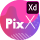 PixX — Multipurpose Portfolio & Agency Adobe XD Template - ThemeForest Item for Sale