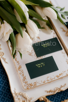 elegant wedding bouquet of fresh natural flowers and greenery / Photodune, Misc