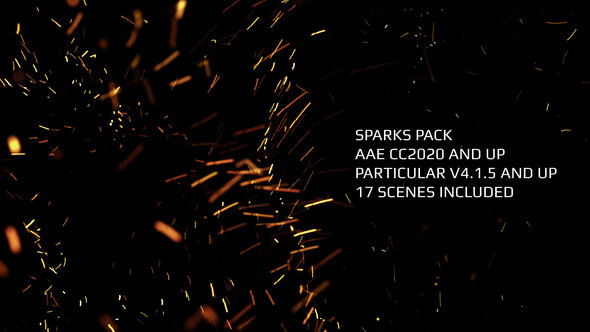 Trapcode Particular - Sparks
