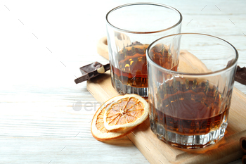Concept of hard alcoholic drinks with cognac / Photodune, Misc