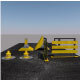 Textured Road&Reapir Signs - 3DOcean Item for Sale