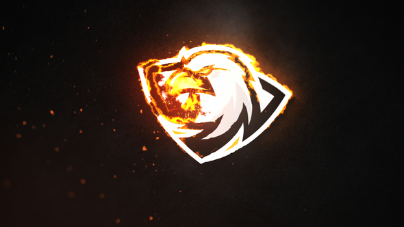 Fire Burn Logo Reveal