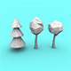 Low Poly Tree - 3DOcean Item for Sale