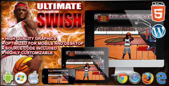 Ultimate Swish - Sportowa gra HTML5