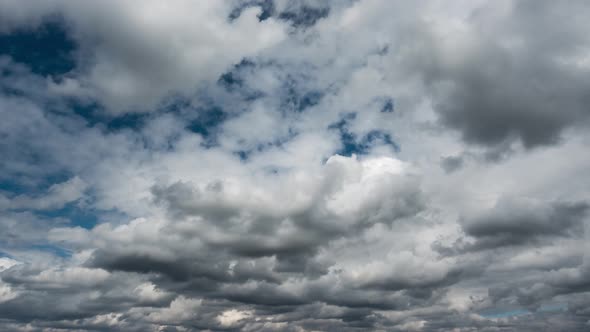 Cumulus Cloud Cloudscape Timelapse