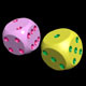 High-poly realistic dice - 3DOcean Item for Sale
