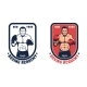 Boxing Gym Retro Badge - GraphicRiver Item for Sale