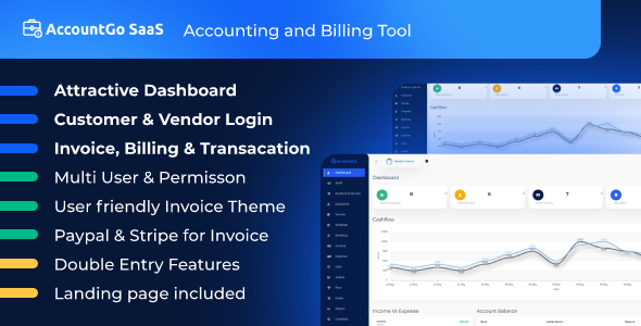 AccountGo SaaS - Accounting and Billing Tool