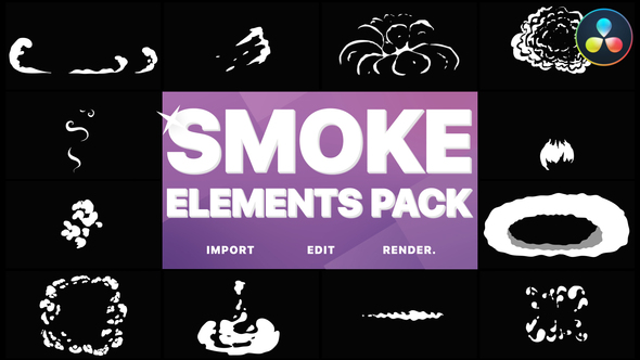 Flash FX Smoke Elements | DaVinci Resolve