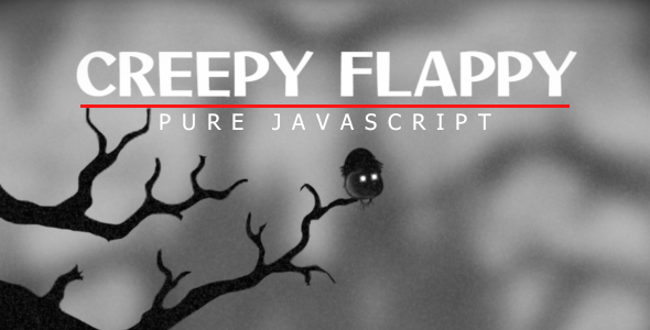 Creepy Flappy - Pure JavaScript