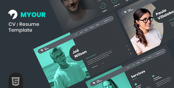 Myour - Personal Portfolio Template