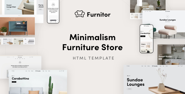 Furnitor - Minimalism Furniture Store HTML Template
