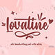 Lovatine - Cute Font - GraphicRiver Item for Sale