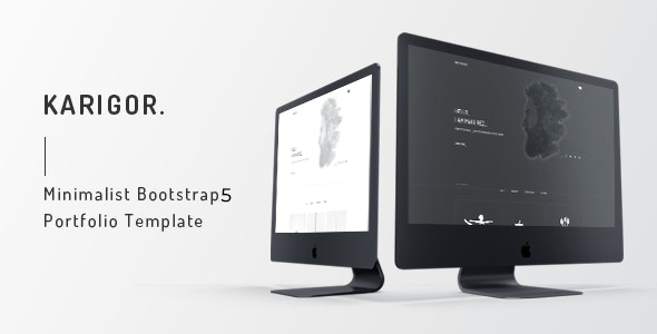 Karigor - Minimal Portfolio HTML5 Template