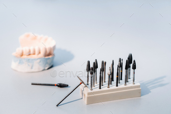Grinding tools and drills for dental technicians / Photodune, Misc