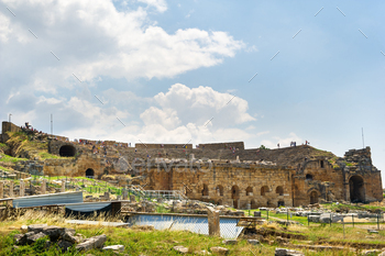 Roman amphitheater in the ruins of Hierapolis, in Pamukkale, Turkey / Photodune, Misc