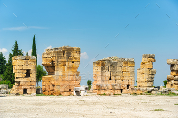 Ancient ruins of Hierapolis, in Pamukkale, Turkey / Photodune, Misc