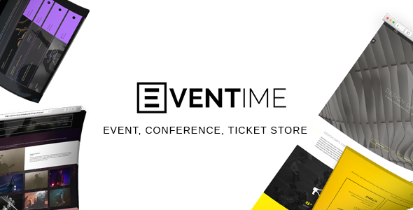 Eventime - Conference, Event, Fest, Ticket Store Theme