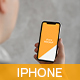 iPhone in Mans Hand Photo Mockup - GraphicRiver Item for Sale