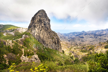 Agando cliff near Garajonay park on La Gomera island / Photodune, Misc