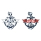 Seaman Anchor Retro Logo - GraphicRiver Item for Sale