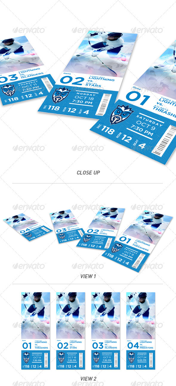 Download Event Ticket Mockup Graphics Designs Templates