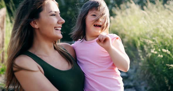 Picture of Mother and Child with Special Needs