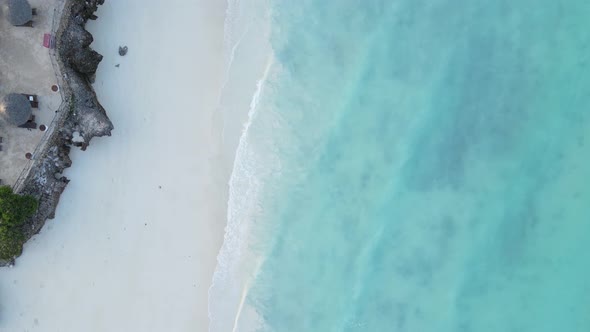 Ocean Near the Coast of Zanzibar Tanzania