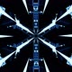 Blue tunnel neon color loop. - VideoHive Item for Sale