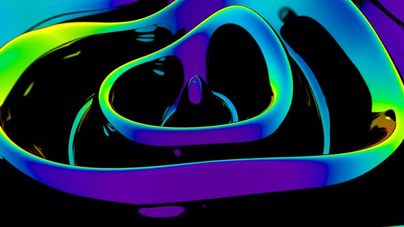 Super Slow Motion Macro Rainbow Water Splash Macro Shot Able To Loop Seamless 1000Fps alt