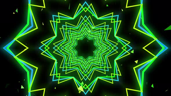 4K Abstract Tunnel VJ Motion Background || 4K Flashing Lights VJ Loop || Free Video Background