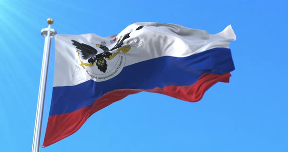 Russian American Company flag, Russia