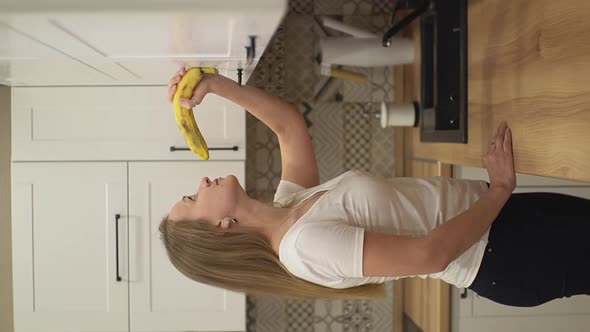 a Girl Sings in the Kitchen