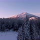 Snowy Mountain At Sunrise - VideoHive Item for Sale