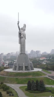 Motherland Monument in Kyiv Ukraine