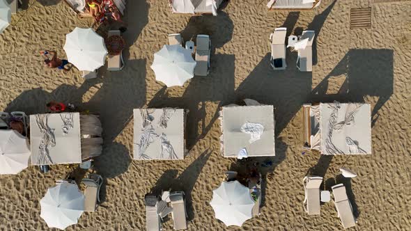 Cleopatra Beach Turkey Alanya 4 K Aerial View