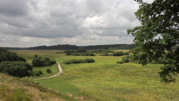 Time Lapse Imbares Mound View In Summer